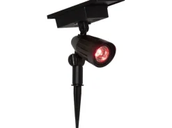 Star Trading Solar Spotlight Powerspot RGBW, Schwarz