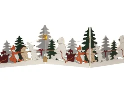 Star Trading Tischdeko Forest Friends, 48 cm, Mehrfarbig