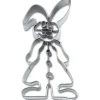 Städter Guetzli-Ausstecher Hasenmädchen, Edelstahl, 8.5 cm