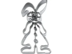 Städter Guetzli-Ausstecher Hasenmädchen, Edelstahl, 8.5 cm