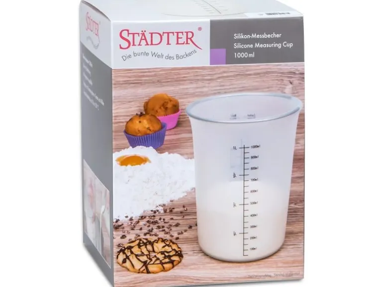Städter Messbecher 10 dl, Transparent