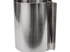 Städter Tortenring 15 bis 30 cm verstellbar, Silber