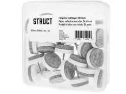 STRUCT Filzgleiter mit Nagel, Ø 24 mm
