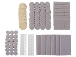 STRUCT Filzgleiter, 162-teilig, Beige