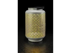 STT Laterne Solar Vintage L, Weiss