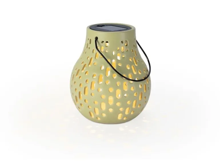 STT Solar Ceramic Lamp Beige