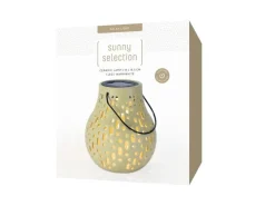 STT Solar Ceramic Lamp Beige