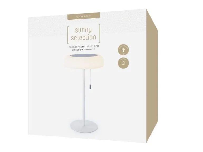 STT Tischleuchte Solar Comfort Lamp White