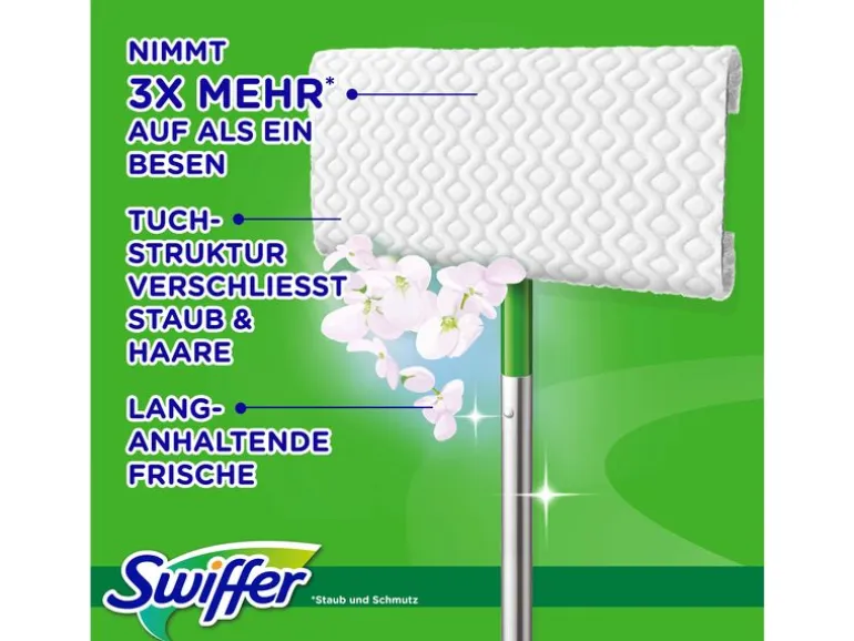 Swiffer Reinigungspad Bodenwischer Dry Nachfülltücher 36 Stück