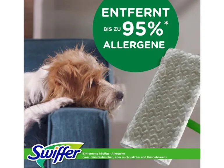 Swiffer Reinigungspad Bodenwischer Dry Nachfülltücher 18 Stück