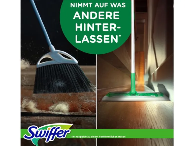 Swiffer Reinigungspad Bodenwischer Dry Nachfülltücher 18 Stück