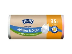 Swirl Müllbeutel Reissfest und Dicht 35 l, 15 Stück