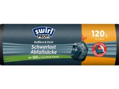 Swirl Müllbeutel Schwerlast-Abfallsäcke 120 Liter 120 l, 12 Stück