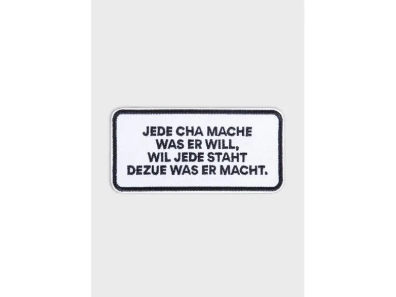 Swissmeme Jede cha mache was er will Aufnäher