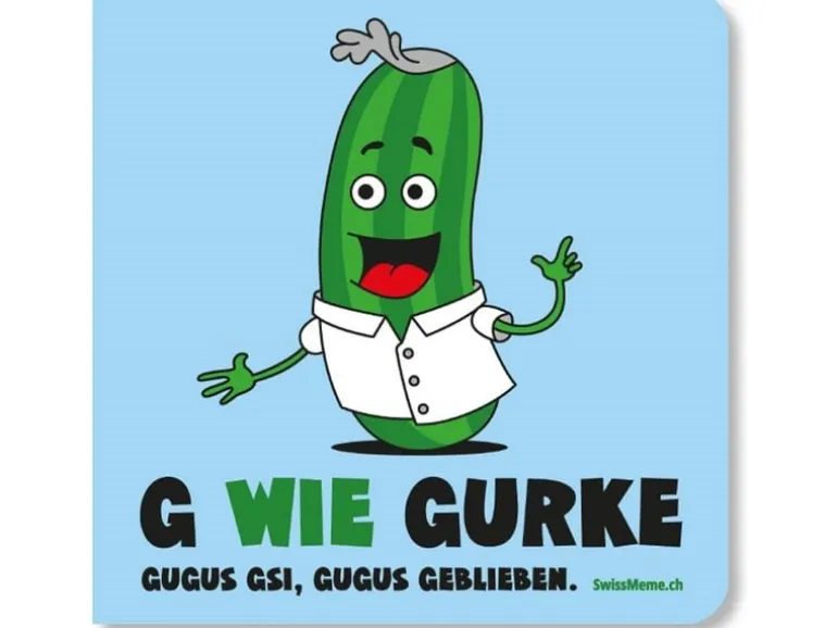 Swissmeme Kinderbuch G wie Gurke