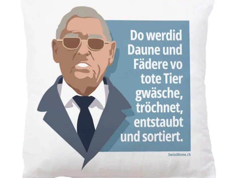 Swissmeme Kissenbezug Fischer Bettwaren 45 x 45 cm