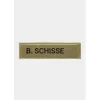 Swissmeme Namensschild-Patch Militär, Polyester, 10.0 x 2.5 cm