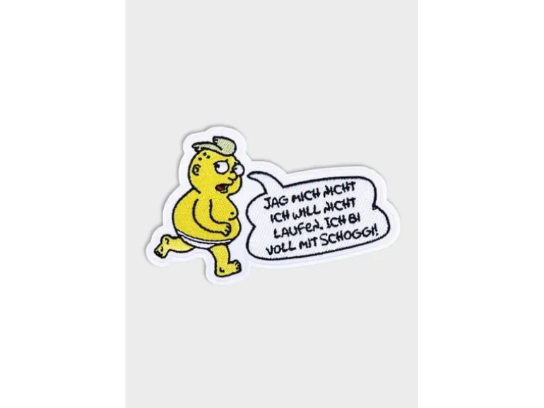 Swissmeme Patch Comic Schoggi Meme Aufbügler, 10.5 x 6.5 cm