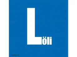 Swissmeme Scherzartikel Automagnet Löli, 16 x 16 x 0.2 cm