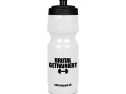 Swissmeme Trinkflasche Brutal getrainiert 720 ml