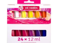 Talens Acrylfarbe Art Creation 24 er Set, Mehrfarbig