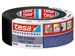 tesa Klebeband Pro Strong Duct Tape 50 mm x 50 m, Schwarz