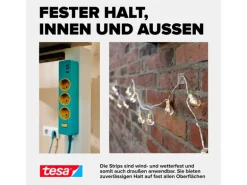 tesa Klebeband Universal Nano Tape 30 mm x 3 m, Transparent