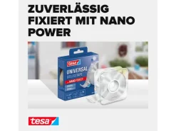tesa Klebeband Universal Nano Tape 30 mm x 3 m, Transparent