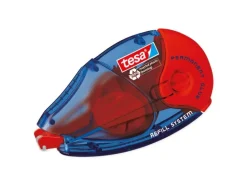 tesa Kleberolle ecoLogo 8.4 mm x 14 m, 1 Rolle, Blau/Rot