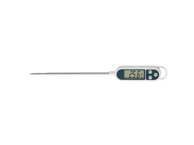 TFA Dostmann Einstichthermometer Digital Grau