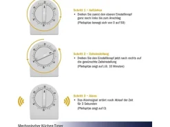 TFA Dostmann Küchentimer FE-TFA Weiss