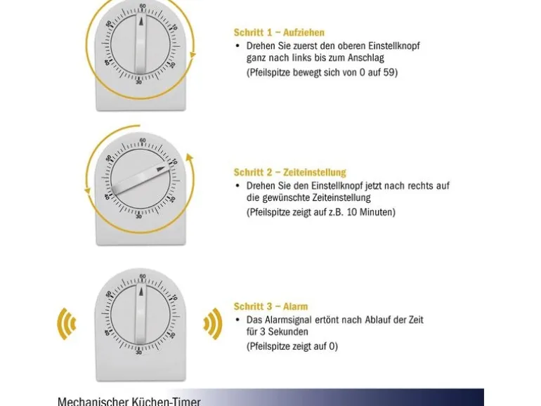TFA Dostmann Küchentimer FE-TFA Weiss