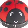TFA Dostmann Küchentimer Marienkäfer Rot/Schwarz
