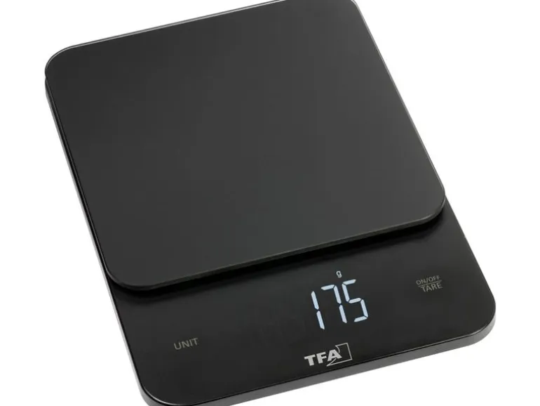 TFA Dostmann Küchenwaage Brownie Schwarz