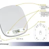 TFA Dostmann Küchenwaage Digital Weiss