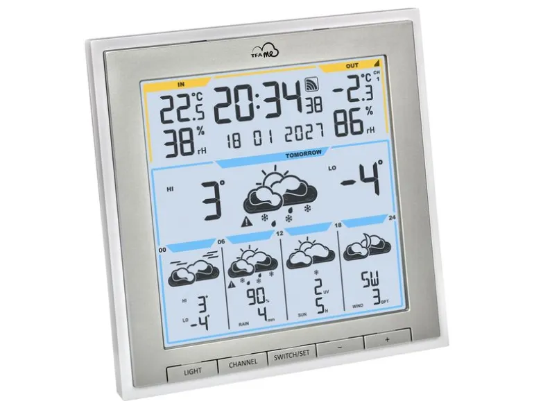 TFA Dostmann Wetterstation WLAN Weiss