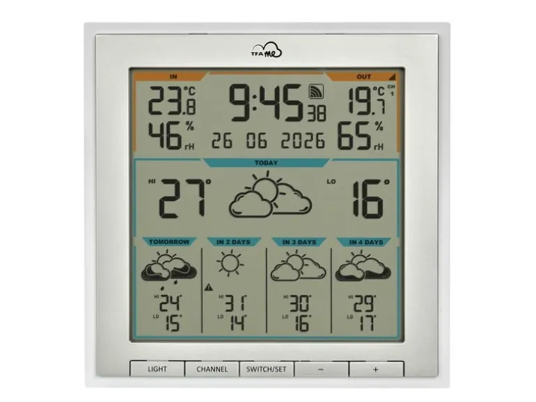 TFA Dostmann Wetterstation WLAN Weiss