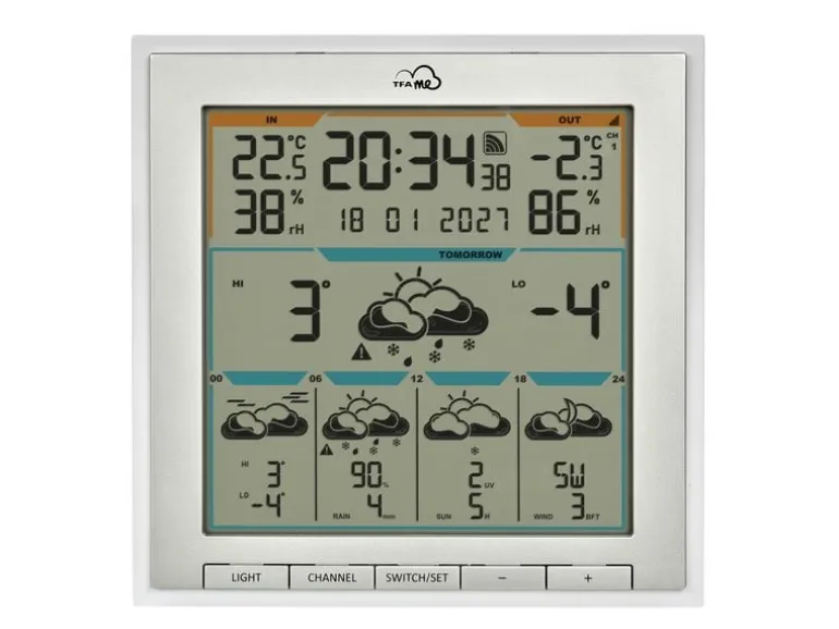 TFA Dostmann Wetterstation WLAN Weiss