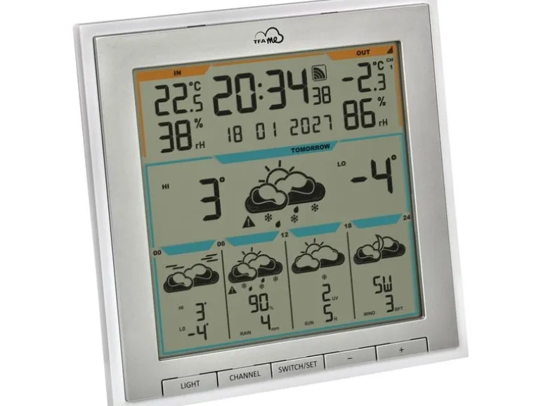 TFA Dostmann Wetterstation WLAN Weiss