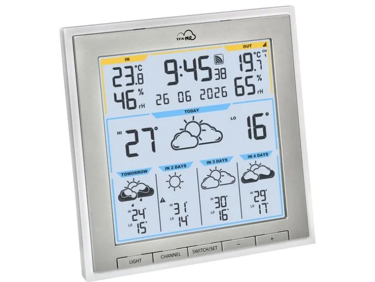 TFA Dostmann Wetterstation WLAN Weiss
