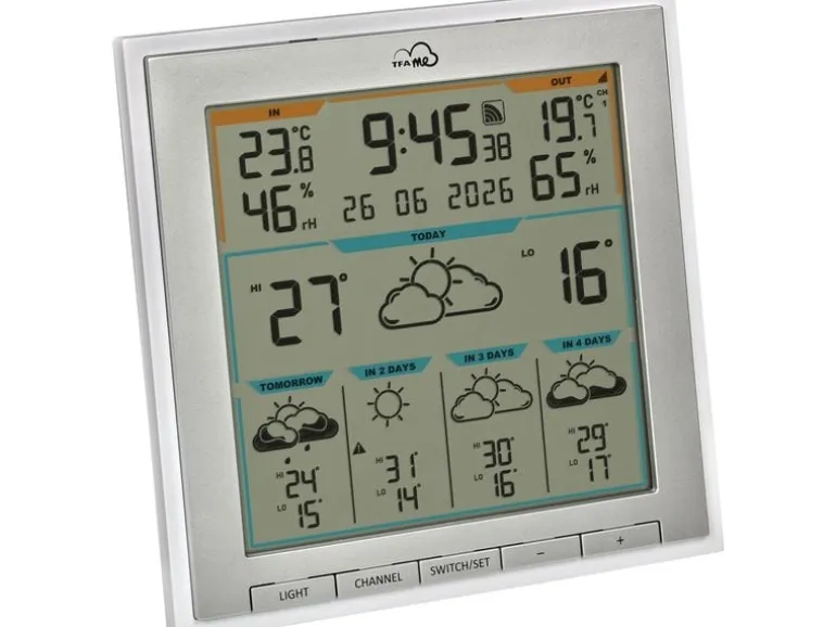 TFA Dostmann Wetterstation WLAN Weiss