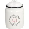 Tognana Tognana Vorratsdose Salz Bristol 900 ml, Weiss