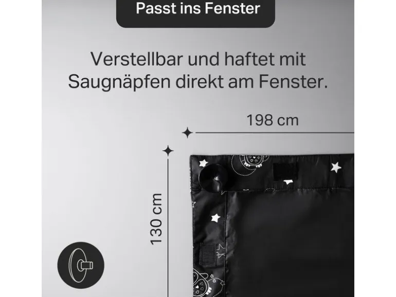 Tommee Tippee Verdunklungsrollo schwarz