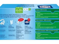 Toppits Gefrierbeutel 20 Stück