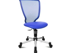 Topstar Kinder Bürostuhl Titan Junior, Blau