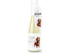 Trendcompany Geschenkidee Schaumwein Glücklich Hund 0.2 l