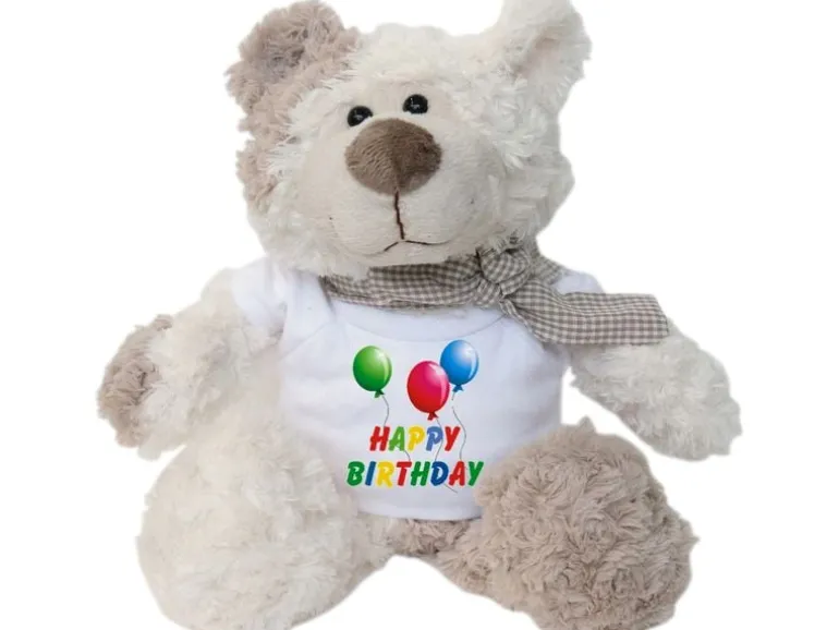 Trendcompany Plüschbär Happy Birthday
