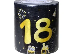 Trendcompany Scherzartikel Wc Papier, 18. Geburtstag