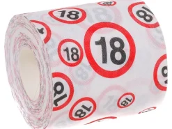 Trendcompany Scherzartikel WC Papier 18. Geburtstag
