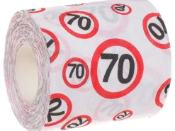 Trendcompany Scherzartikel WC Papier 70. Geburtstag